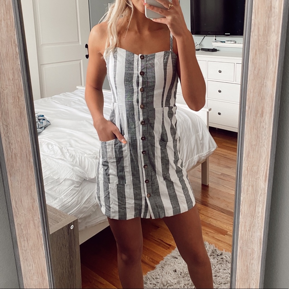 Striped Mini Dress